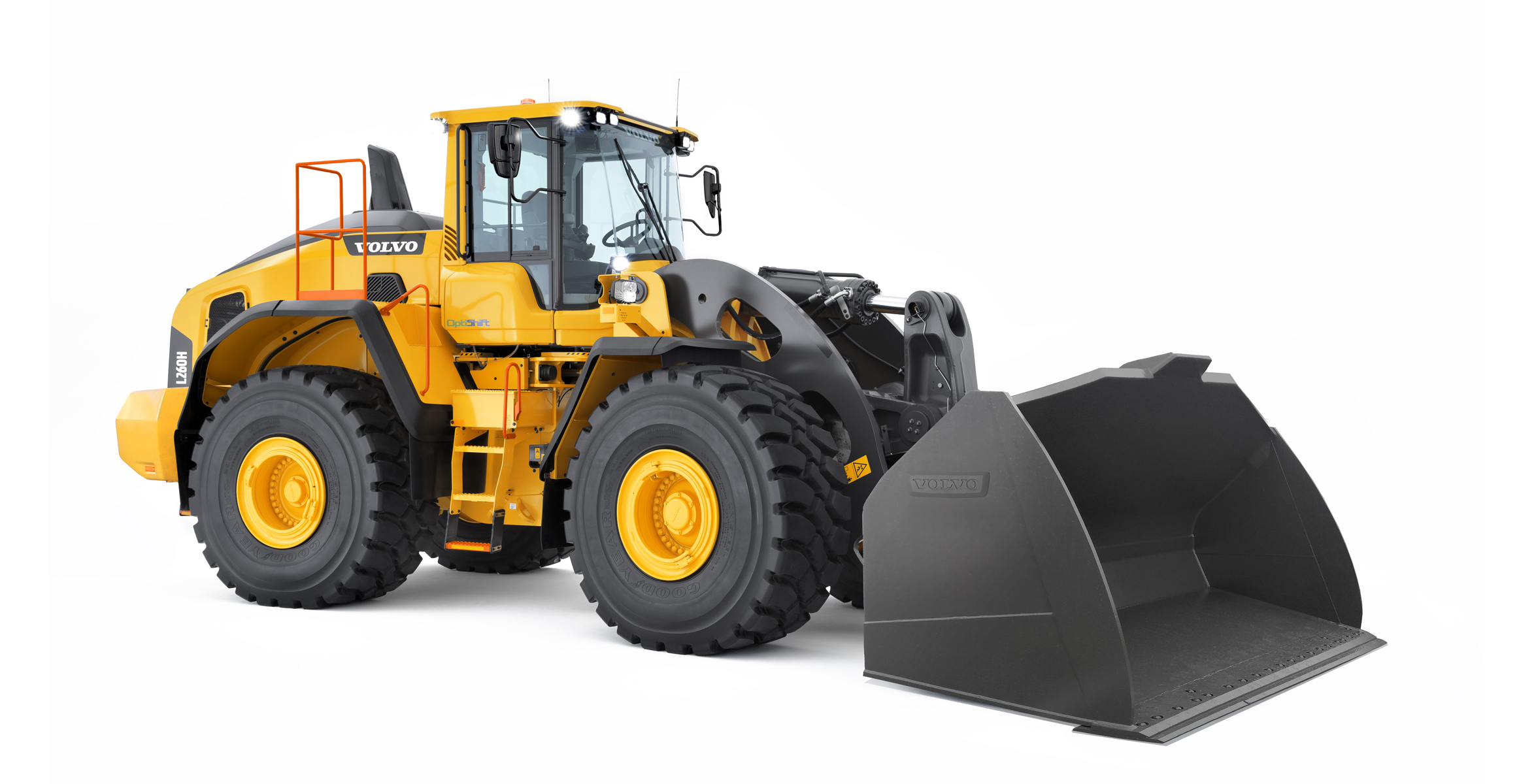 Volvo L260h Front End Loader Two Full Buckets For One Full Truck