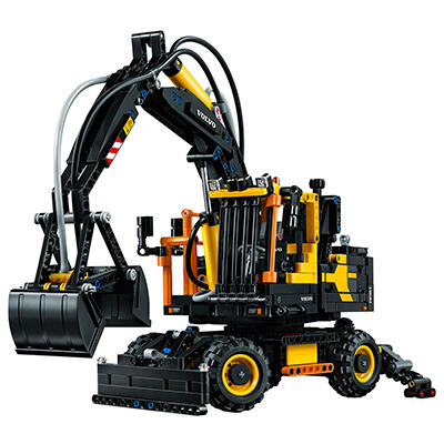Volvo EW160E wheeled excavator is the next LEGO Technic