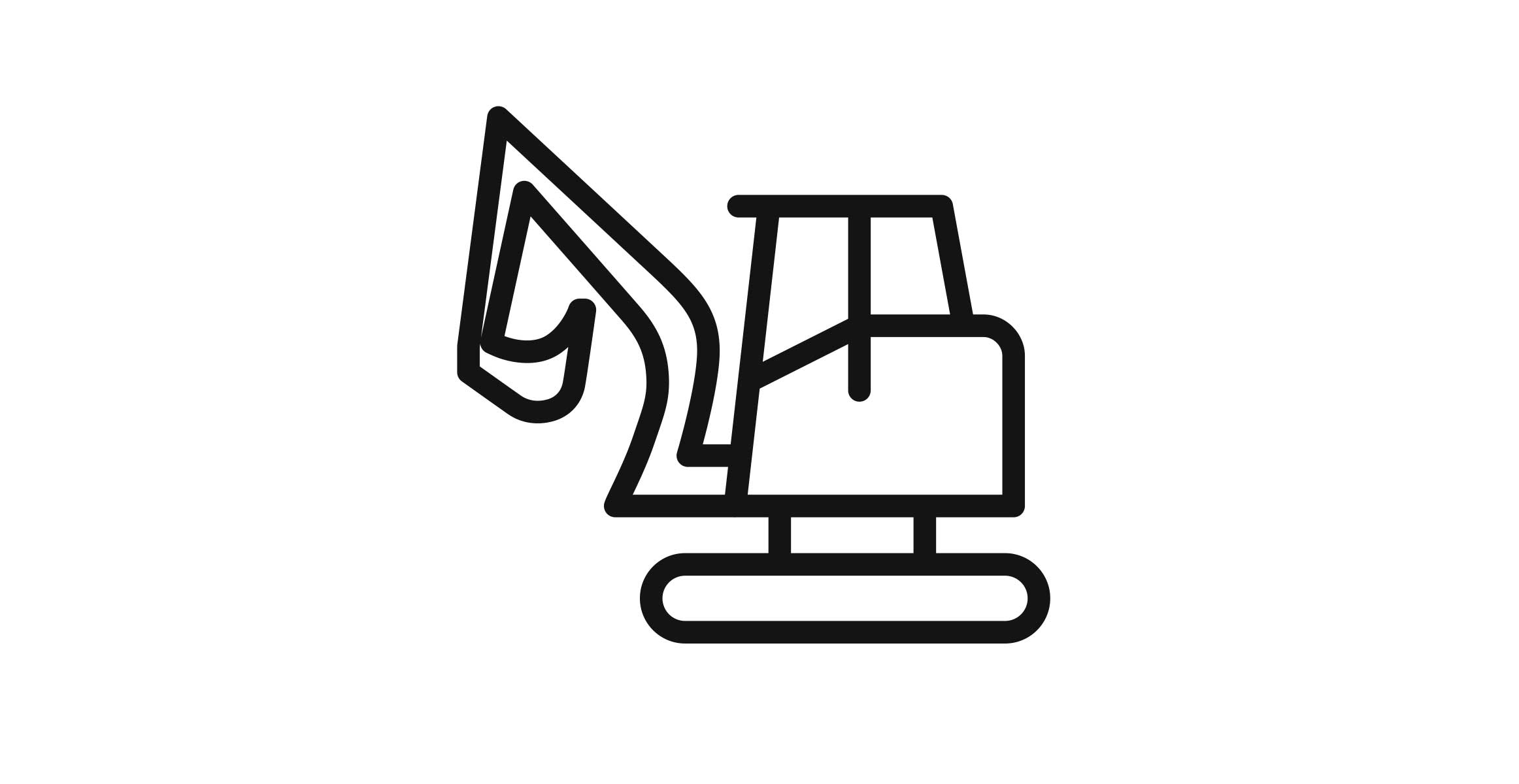 Step 1 icon for the Volvo electric construction equipment build-and-quote tool.