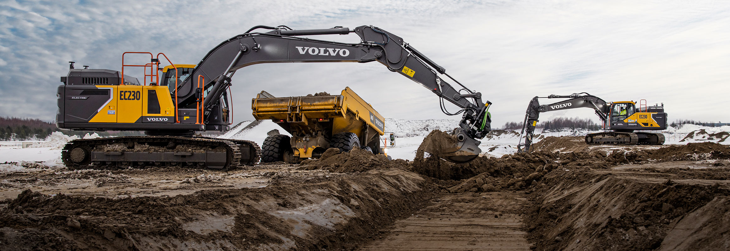 Volvo ec230 electric discount