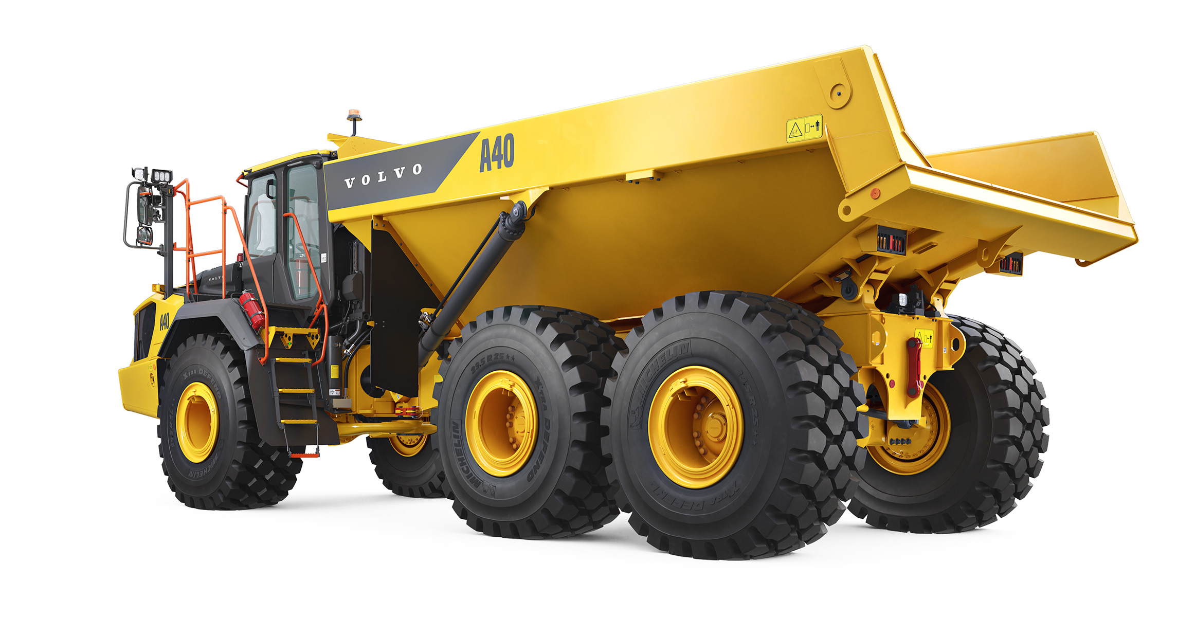 Motorart 1/50 scale Volvo A40G Articulated Hauler Dump Car