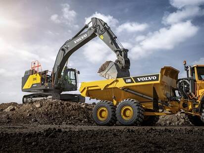 Articulated Truck to Excavator Productivity Guide