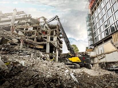 Volvo EC750EHR Demolition Excavator