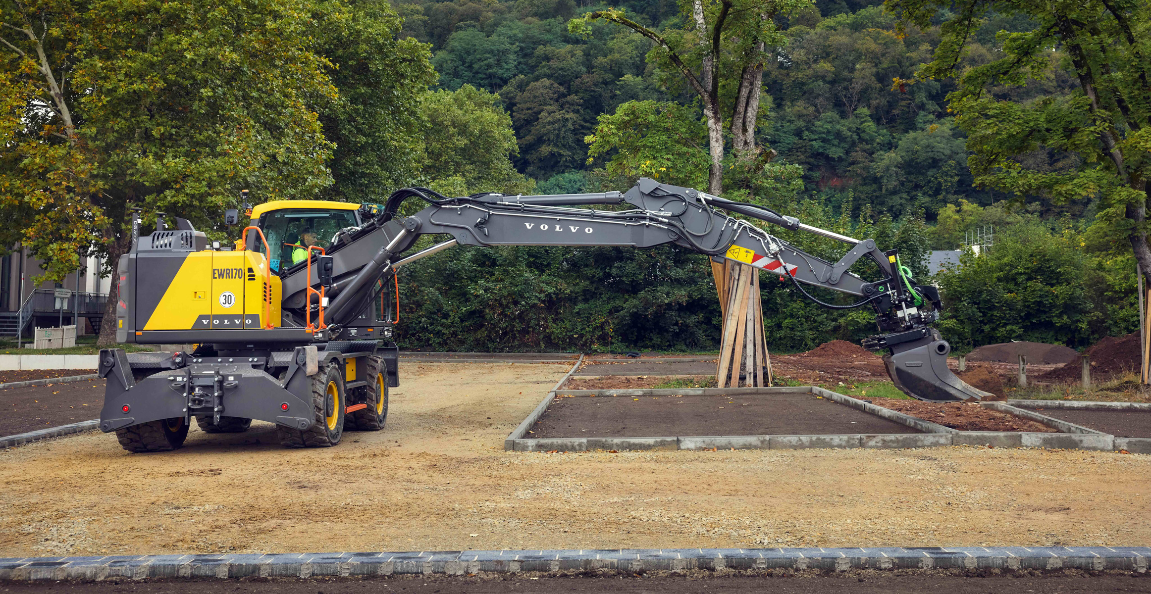 Volvo EWR170 Wheeled Excavator