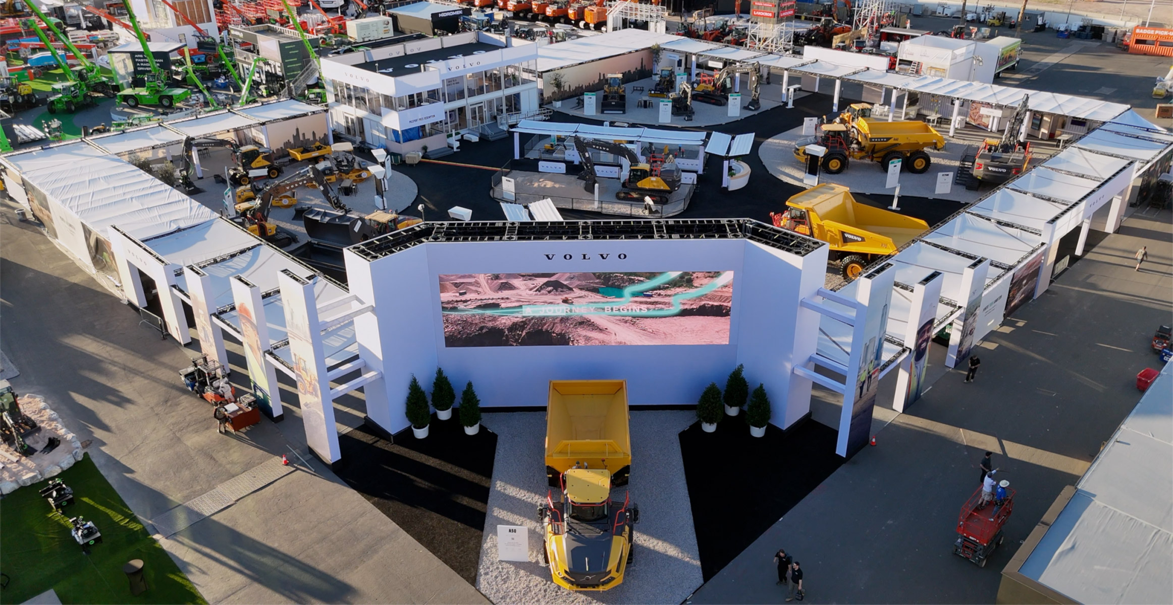 Volvo Construction Equipment (Volvo CE)  Booth at CONEXPO-CON/AGG 2026