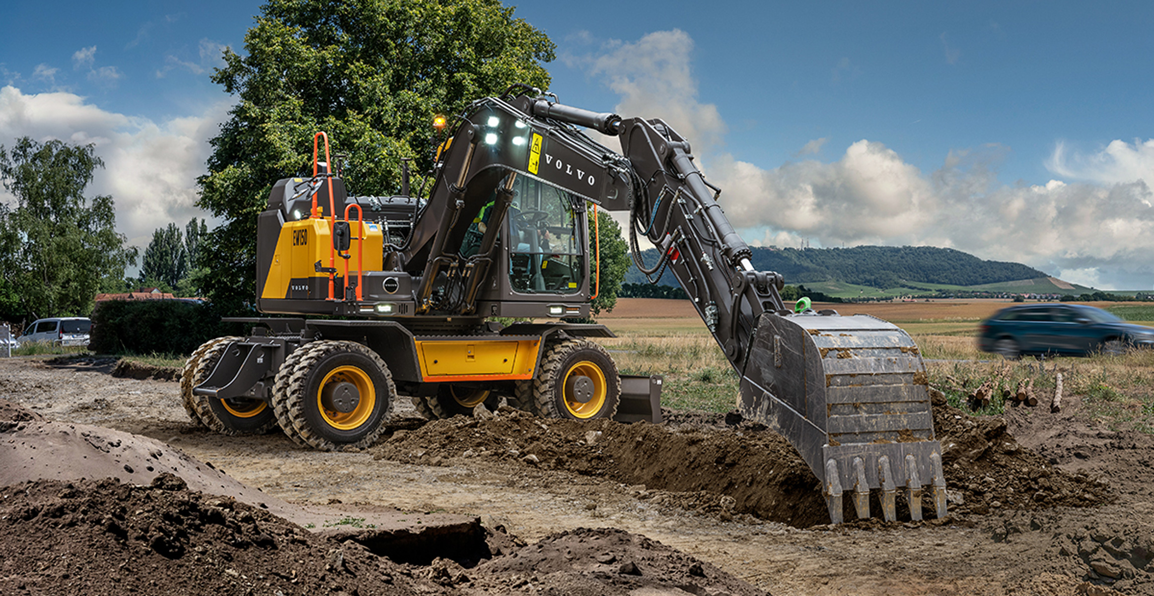 Volvo Wheeled Excavator