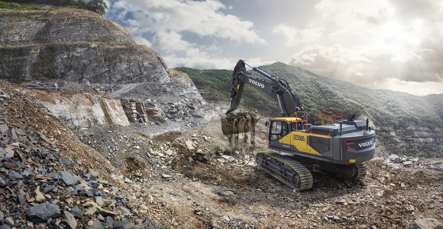 excavator volvo