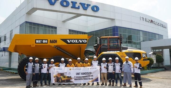 First A60H VCRM Machine handed over to customer in Indonesia