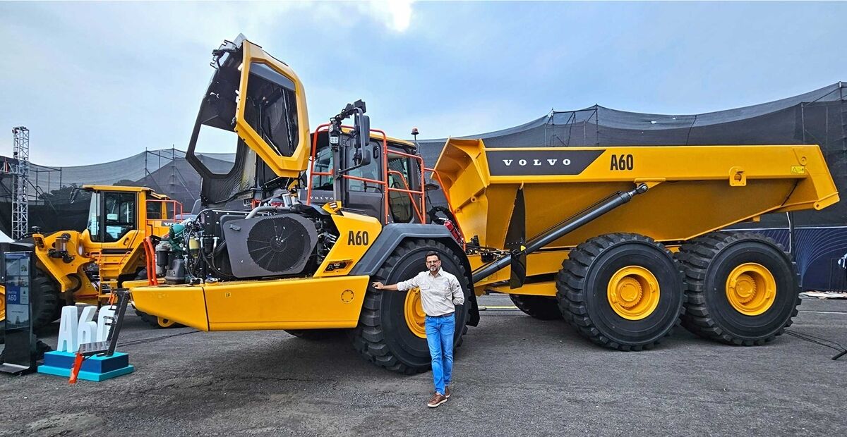 Volvo Ce R70 Volvo CE debuts New Generation A60 hauler and SD120 compactor at ...
