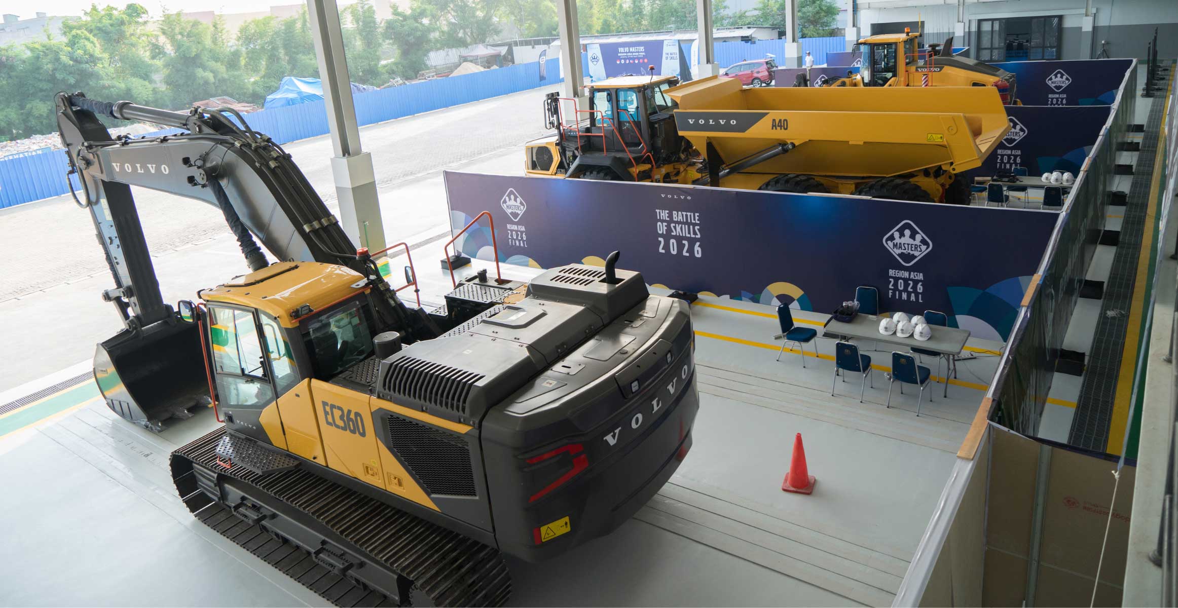 The Masters 2026 Region Asia workstations at PT Indotruck Utama’s (ITU) facility in Cakung, Indonesia