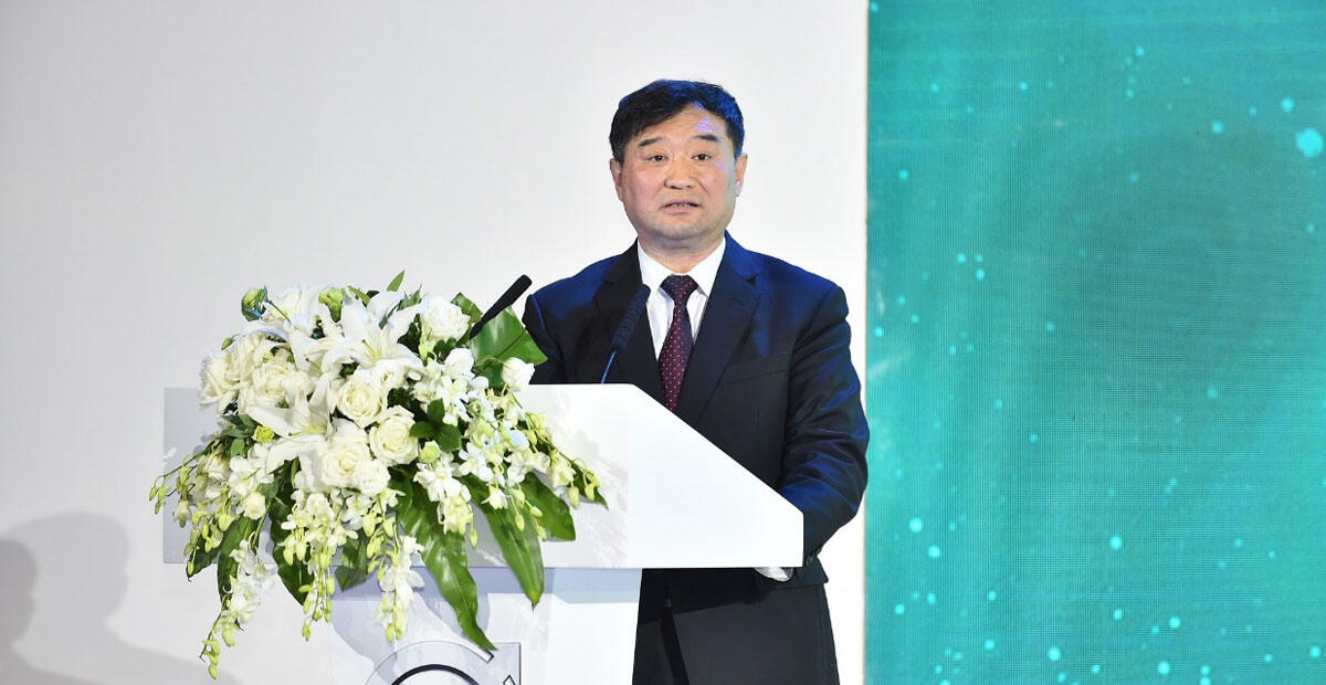 中国工程机械工业协会常务副会长兼秘书长苏子孟先生致辞