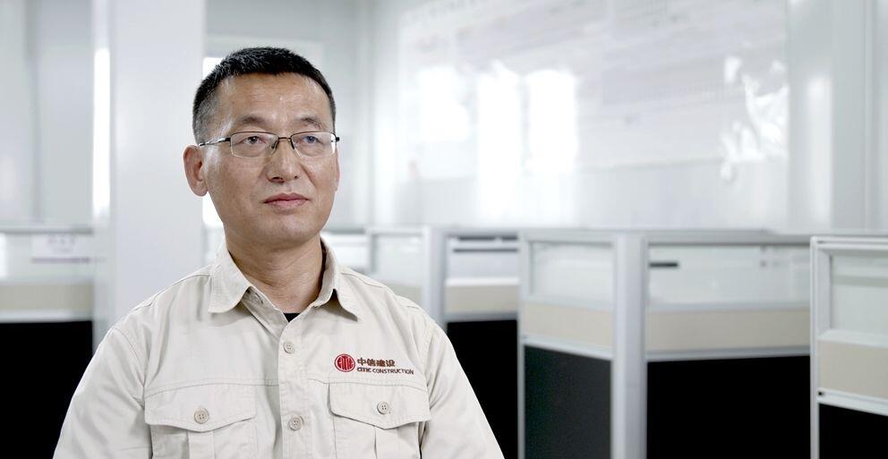 中信建设有限责任公司项目经理杨波