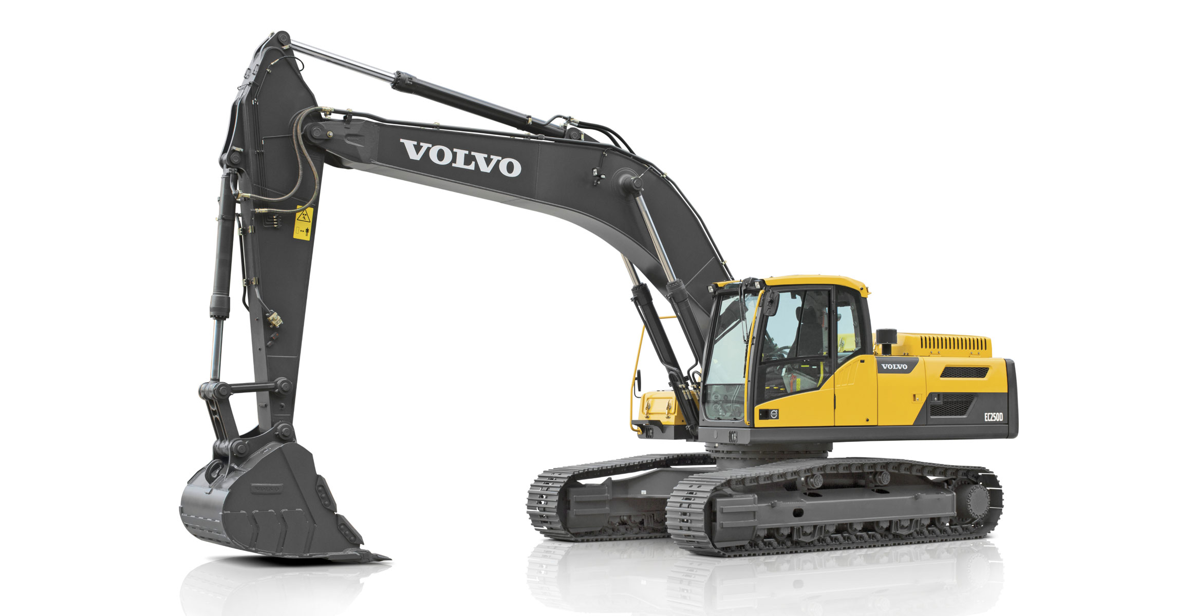 沃尔沃ec250d履带式挖掘机荣获中国工程机械年度产品top50金口碑奖