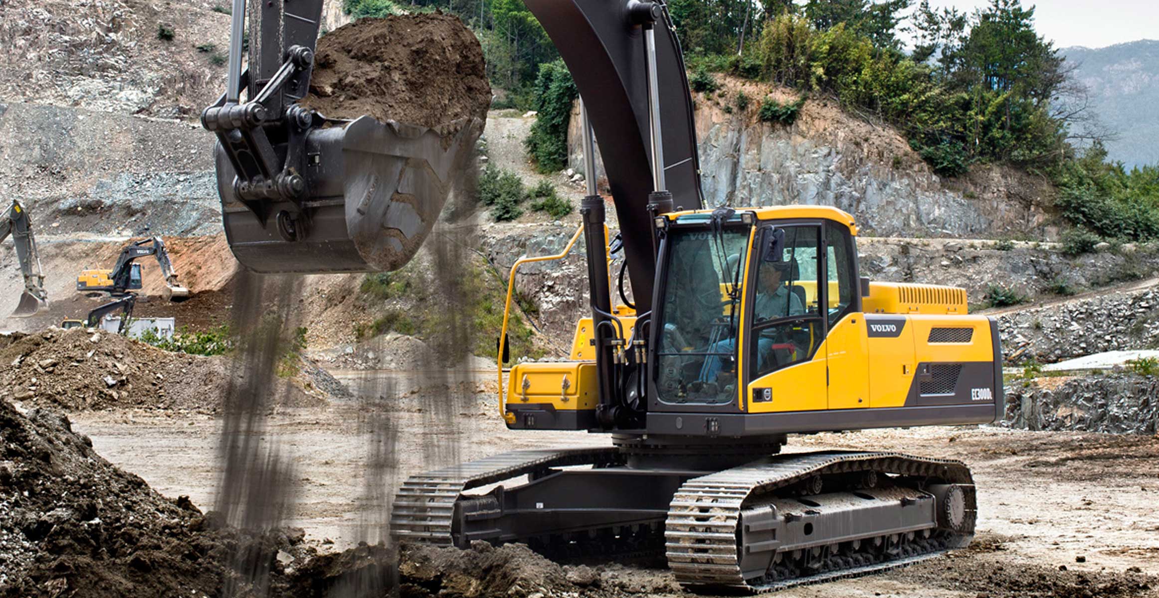 Powerful and efficient EC250D from Volvo CE