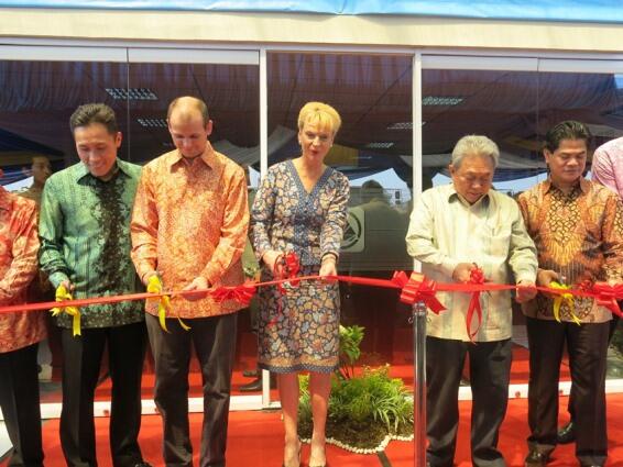 Swedish ambassador applauds new Indonesian training facility
