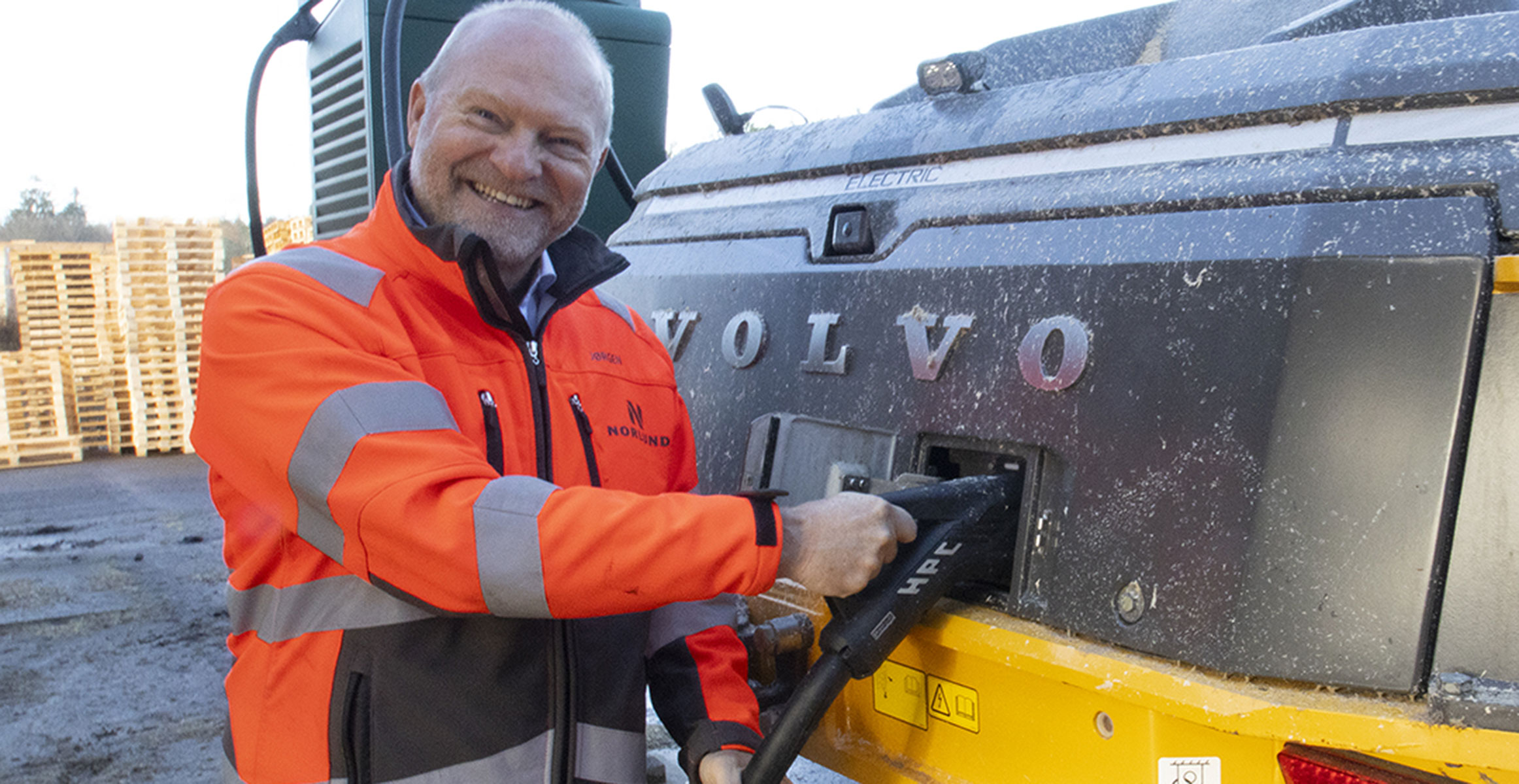 Norlund Savværk - Volvo Entreprenørmaskiner - Elektriske maskiner