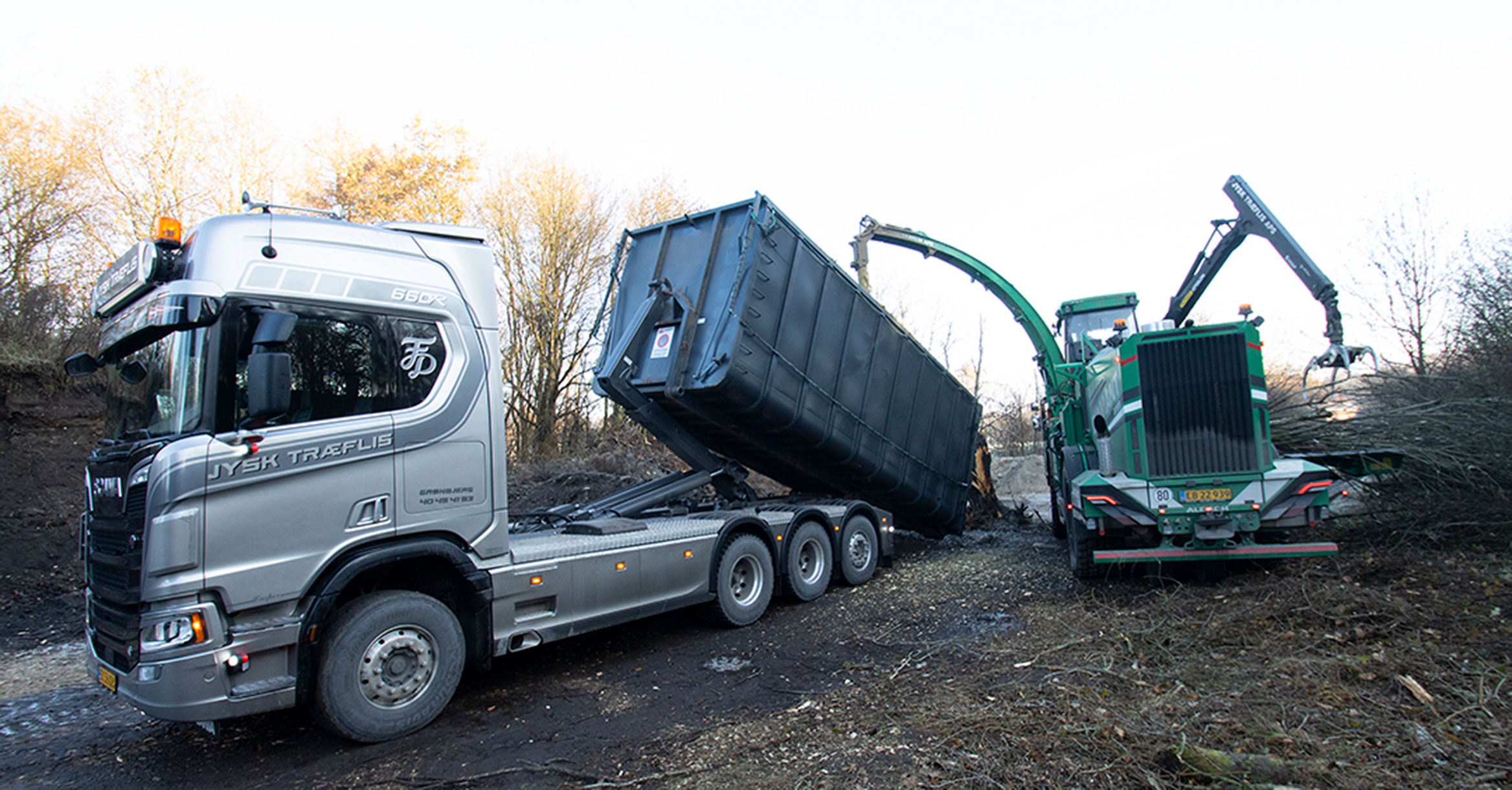 Jysk Træflis - Volvo Entreprenørmaskiner AS - Penta Industrimotorer