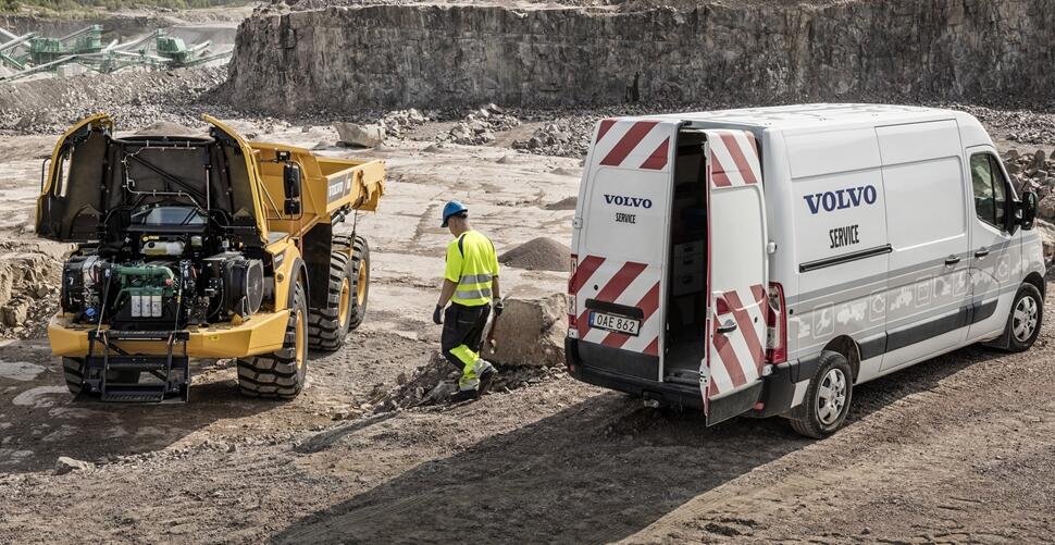 Volvo-servicebil