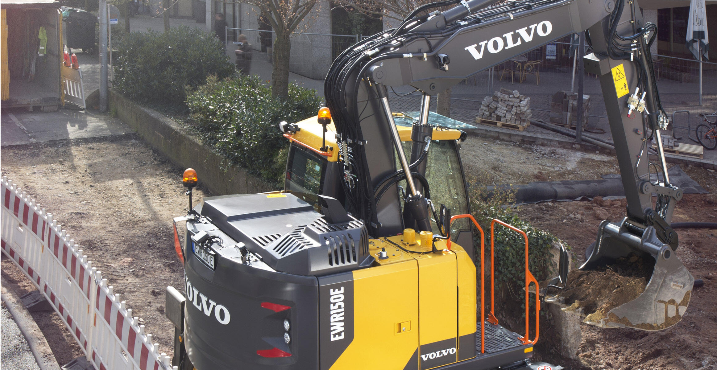 Volvo EWR150E excavator