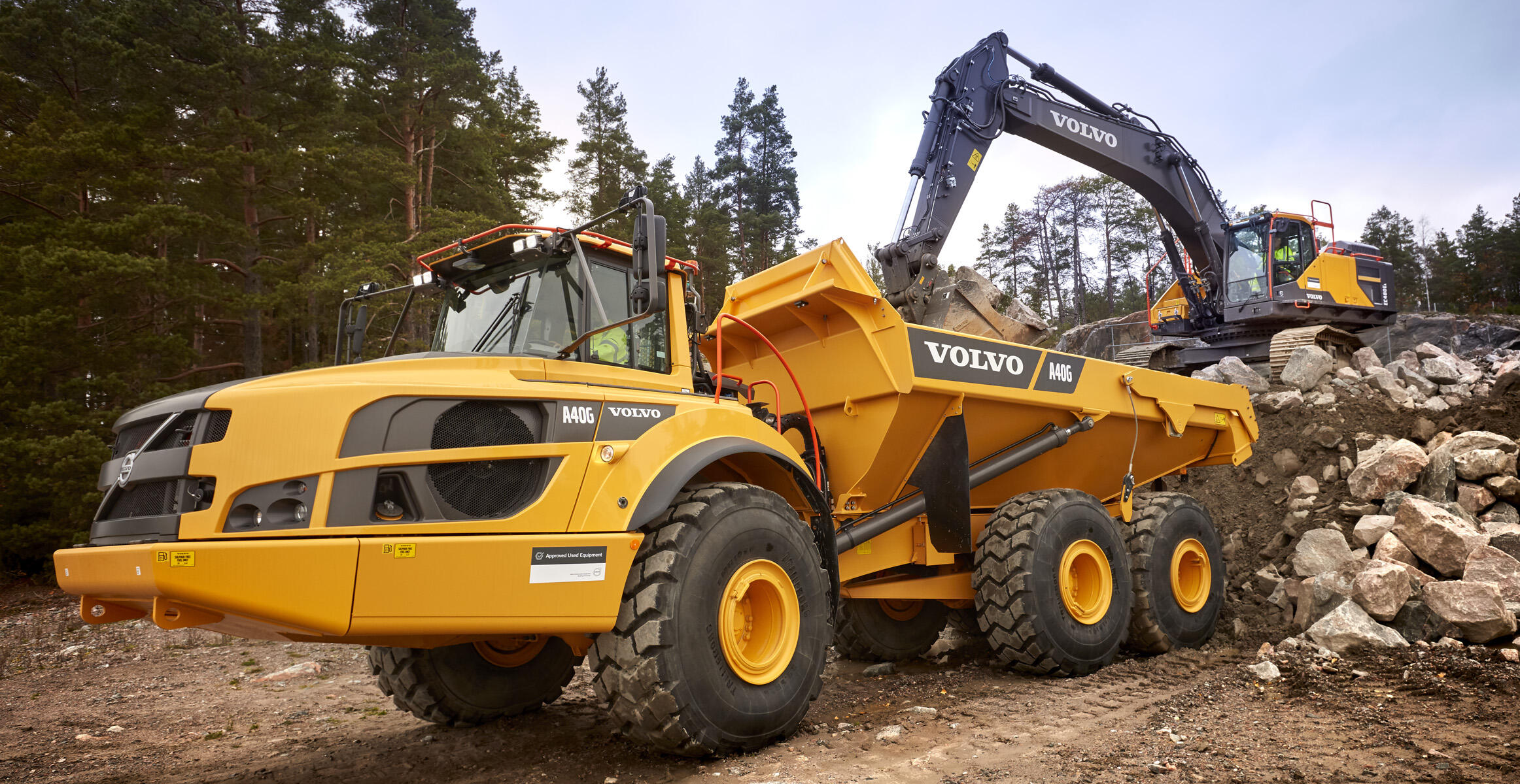 Volvo used equipment