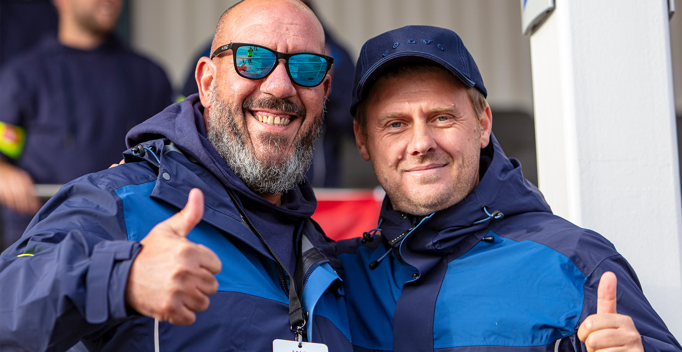 Two happy operators club participants.