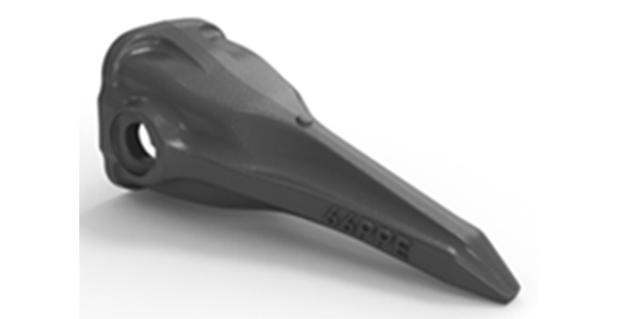 Volvo attachments pick point tooth