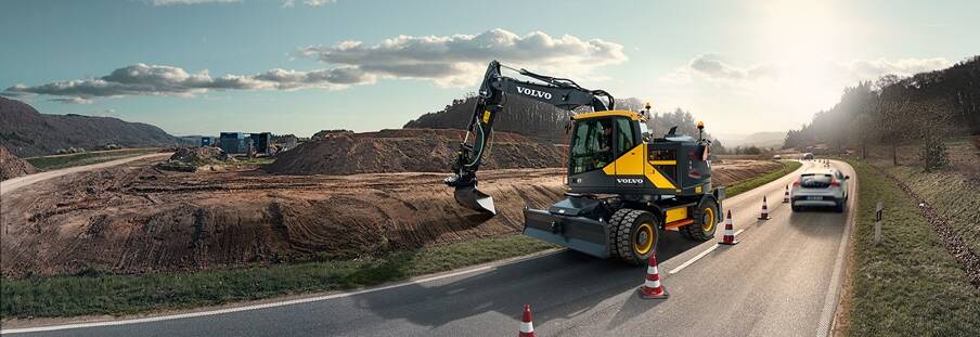 Pelles hydrauliques Volvo
