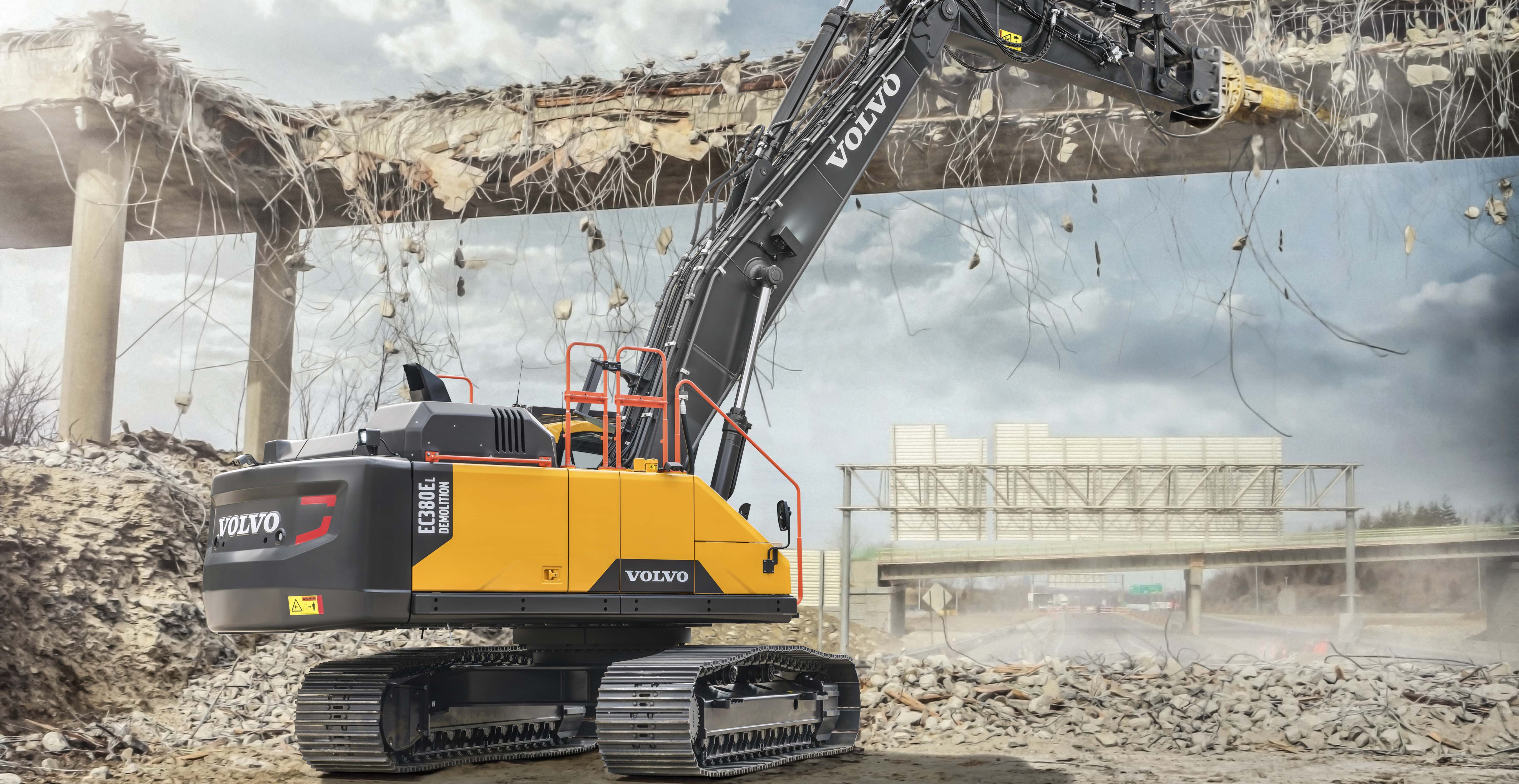 EC380E Gerader Auslseger