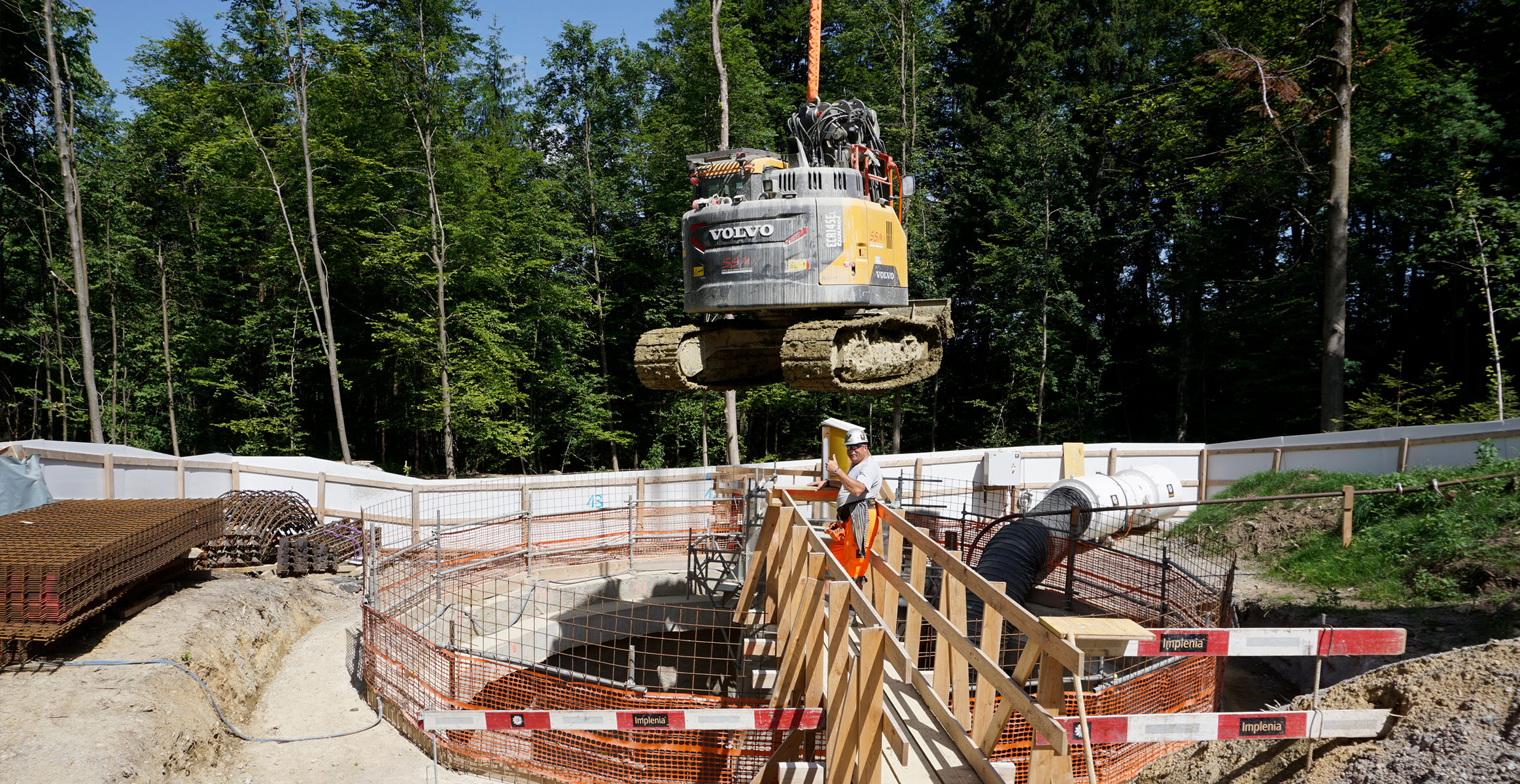 Tunnelbagger Volvo ECR145