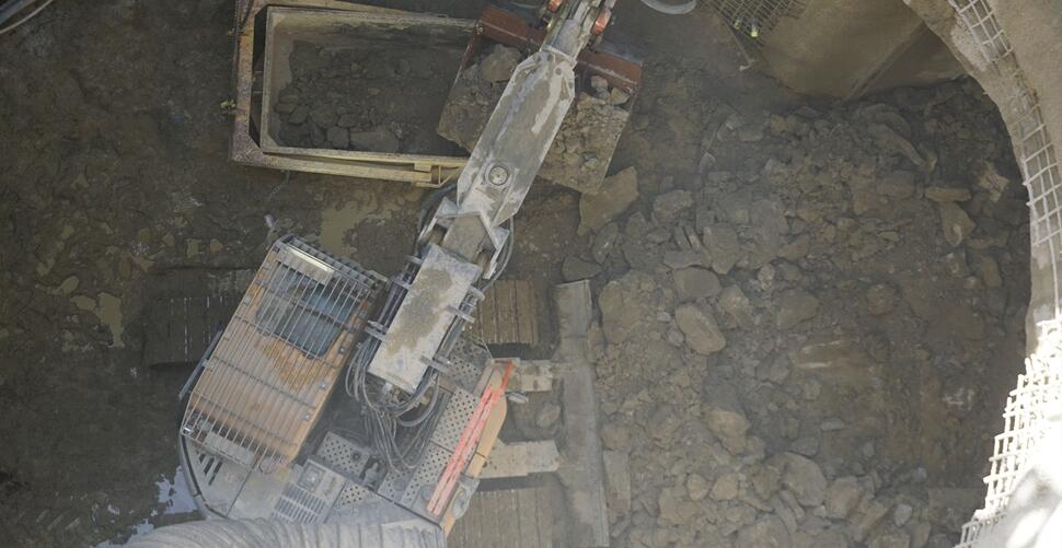 Tunnelbagger Volvo ECR145