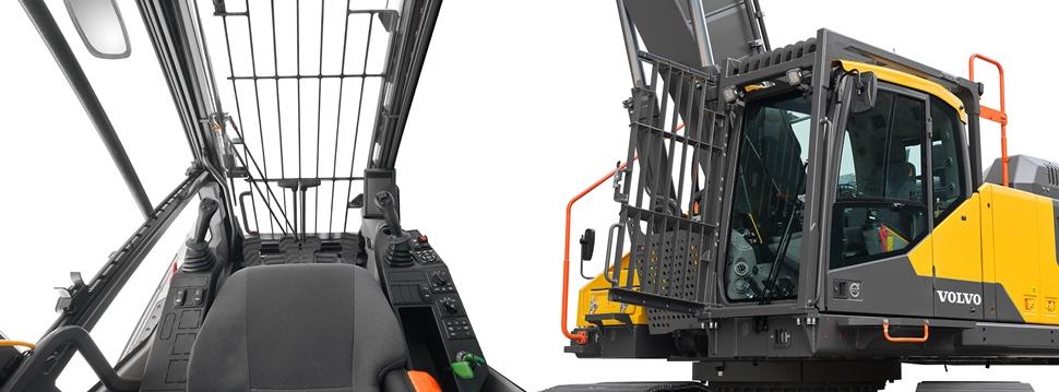 EC380E Gerader Ausleger