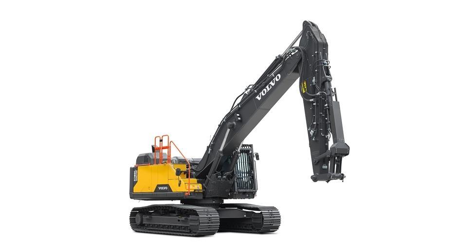 EC380E Gerader Ausleger