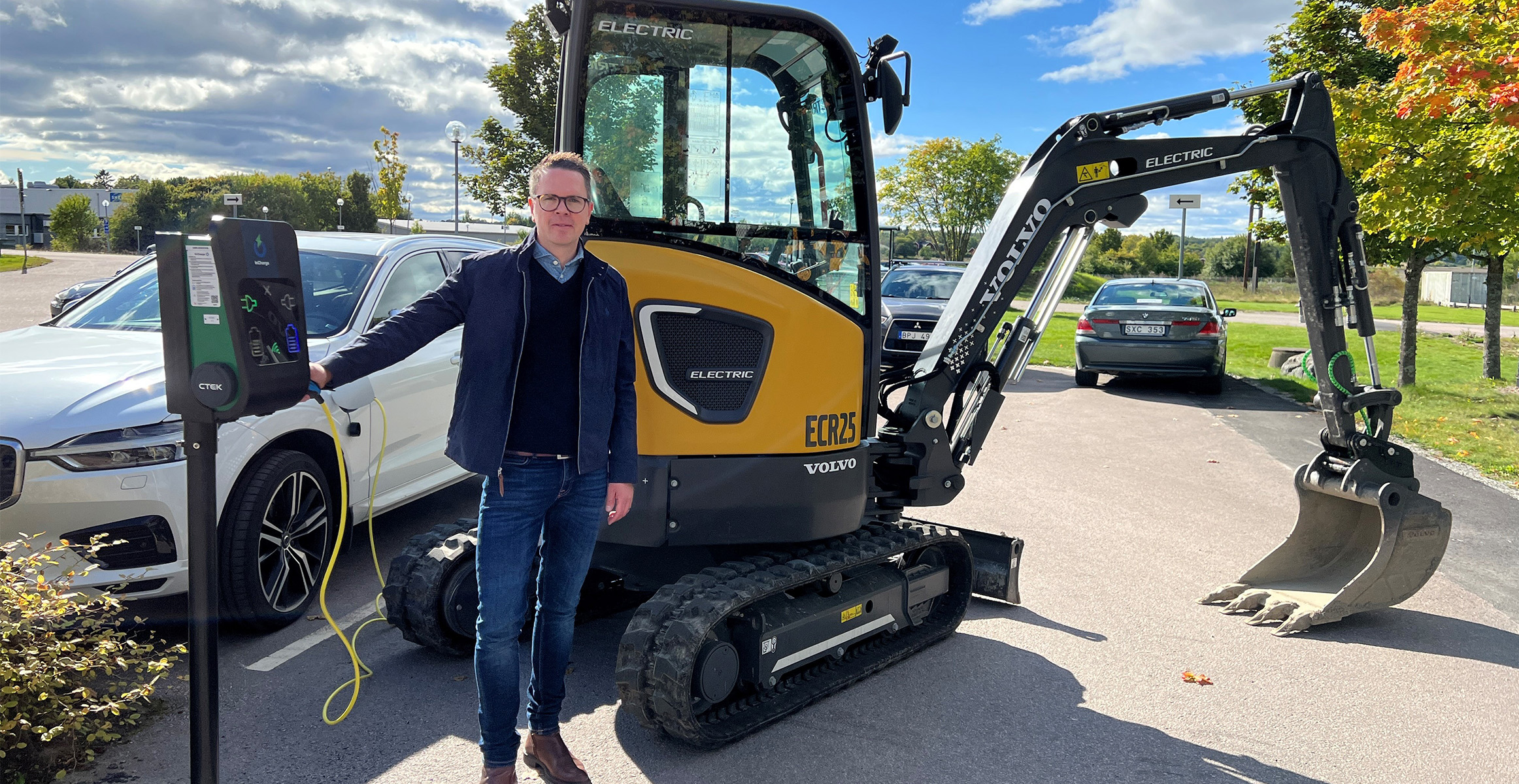 Infrastruktur - Volvo CE - Vattenfall - Schweden