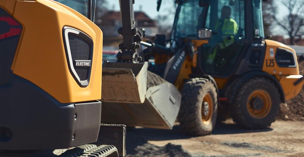 Infrastruktur - Volvo CE - Vattenfall - Schweden