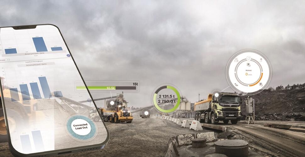Volvo CE auf der Steinexpo