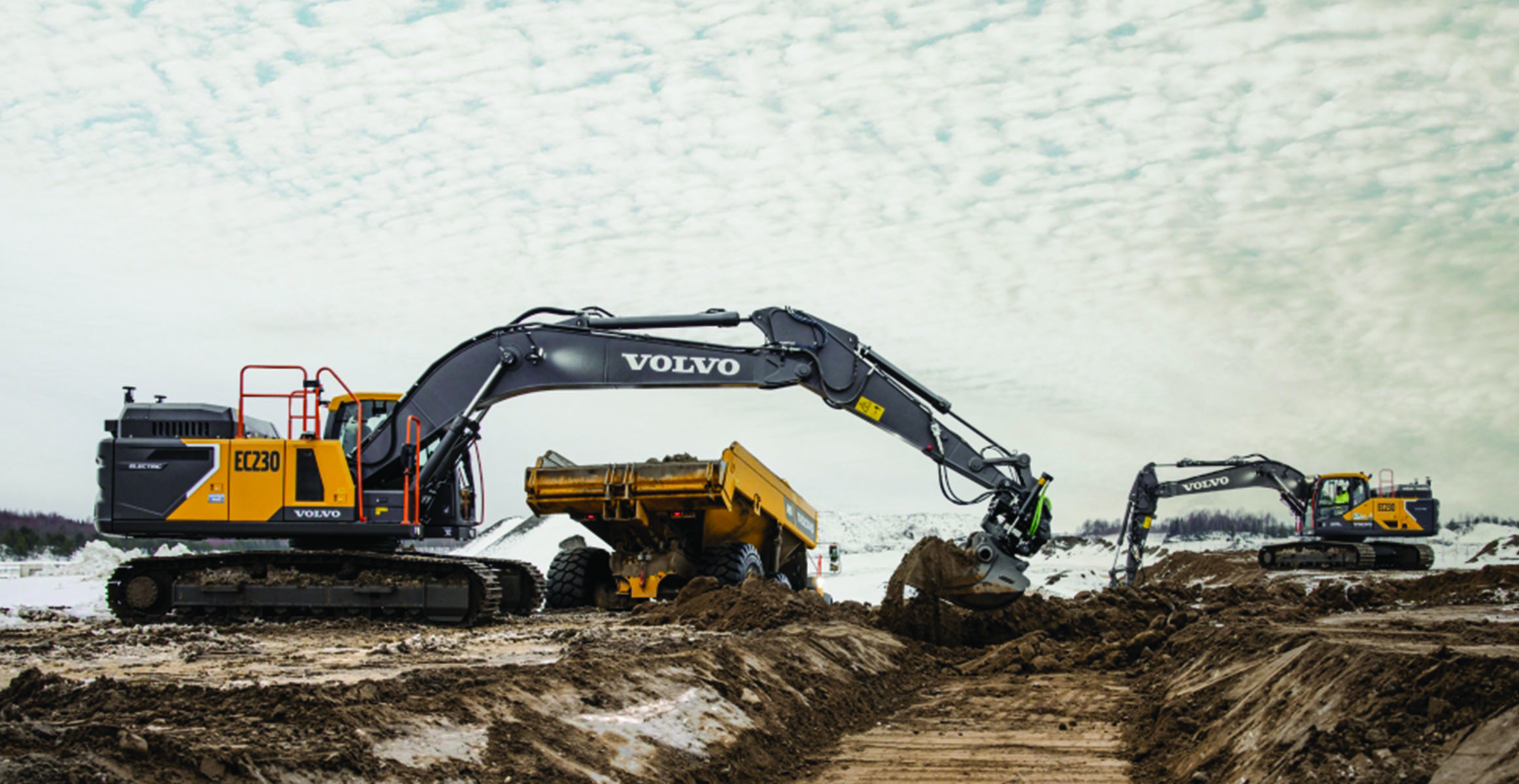 Volvo CE auf der Steinexpo