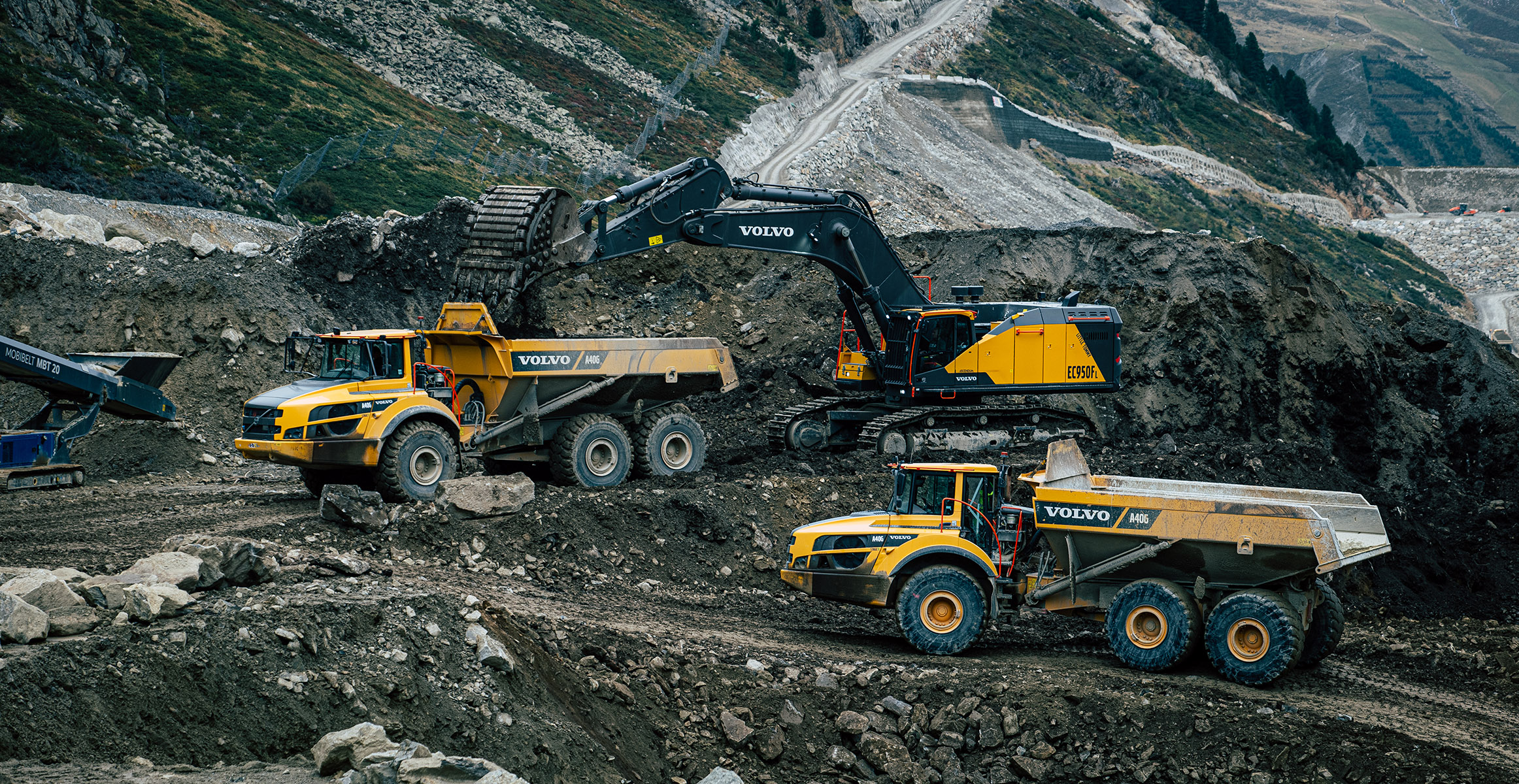 Volvo CE - Swietelsky - Ascendum - Project der Superlative