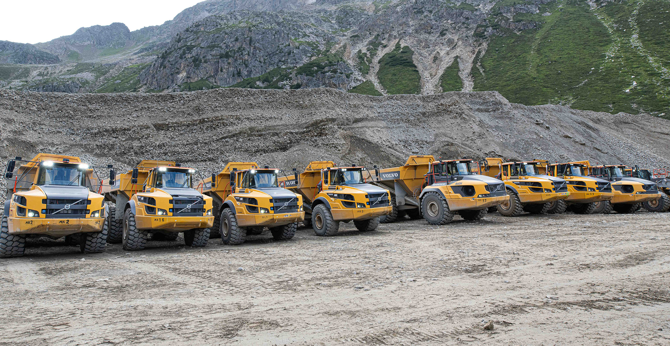 Volvo CE - Swietelsky - Ascendum - Project der Superlative