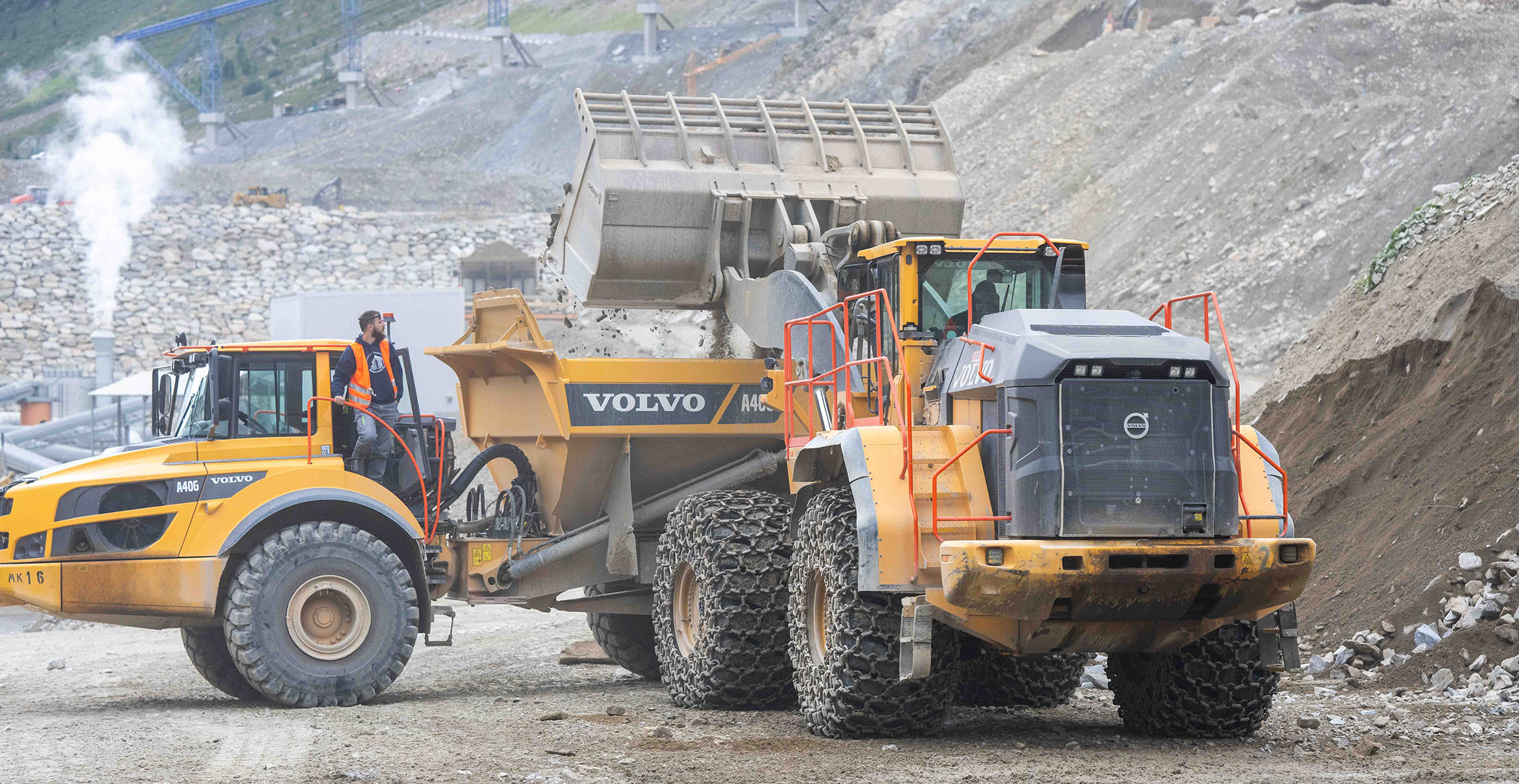 Volvo CE - Swietelsky - Ascendum - Project der Superlative