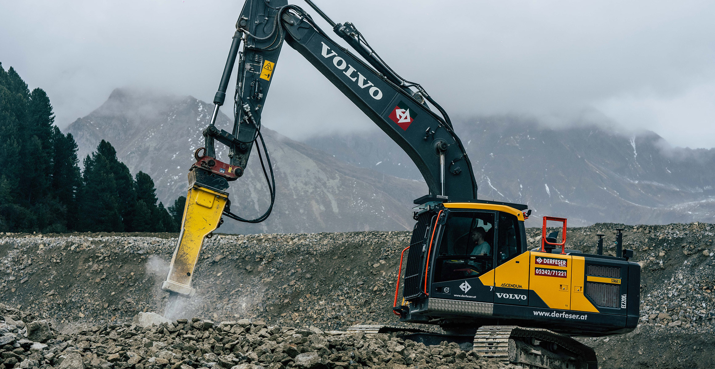 Volvo CE - Swietelsky - Ascendum - Project der Superlative