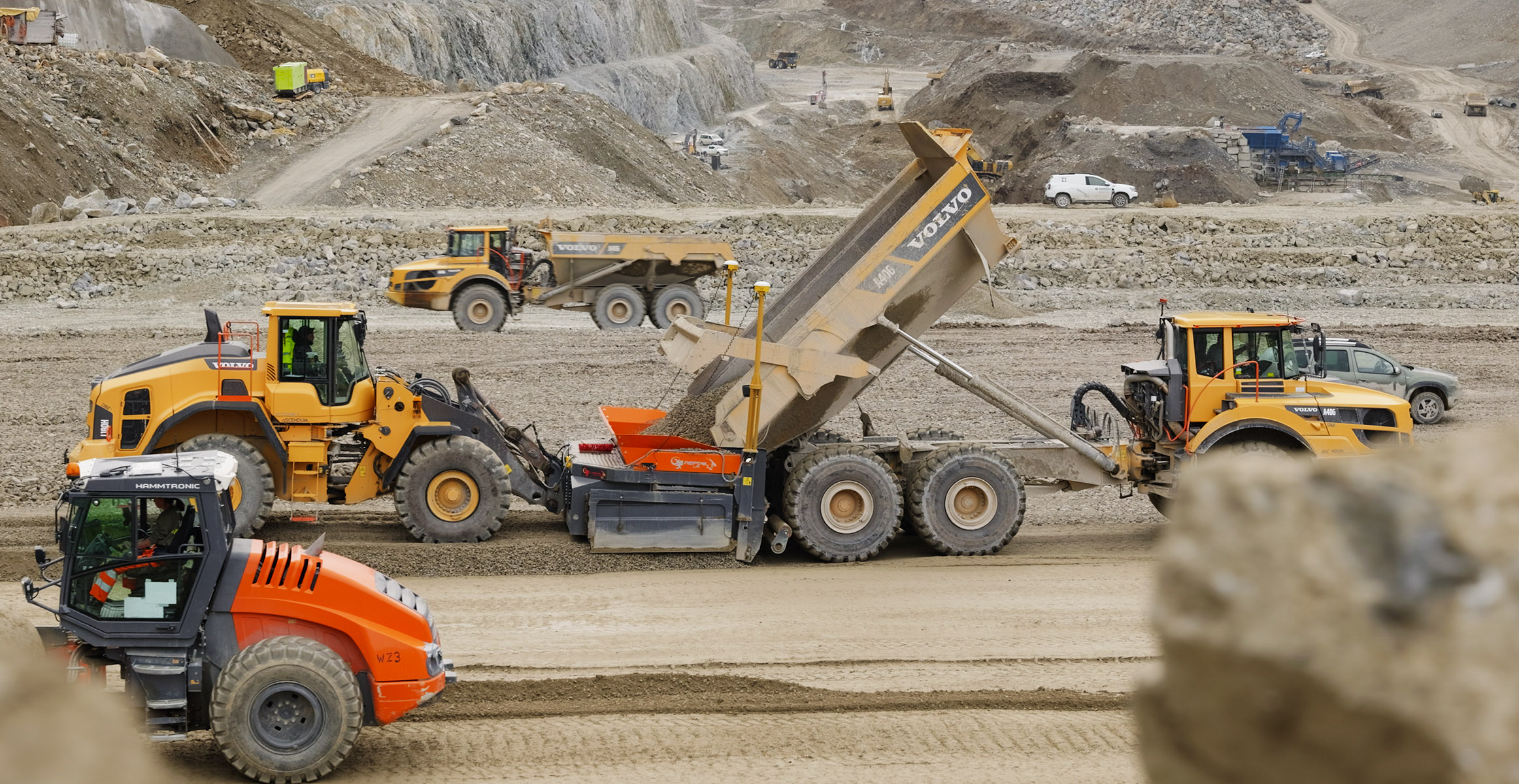 Volvo CE - Swietelsky - Ascendum - Project der Superlative