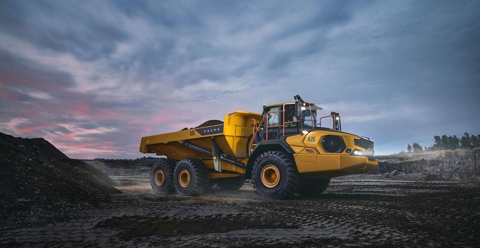 Neue Generation von knickgelenkten Dumpern von Volvo CE
