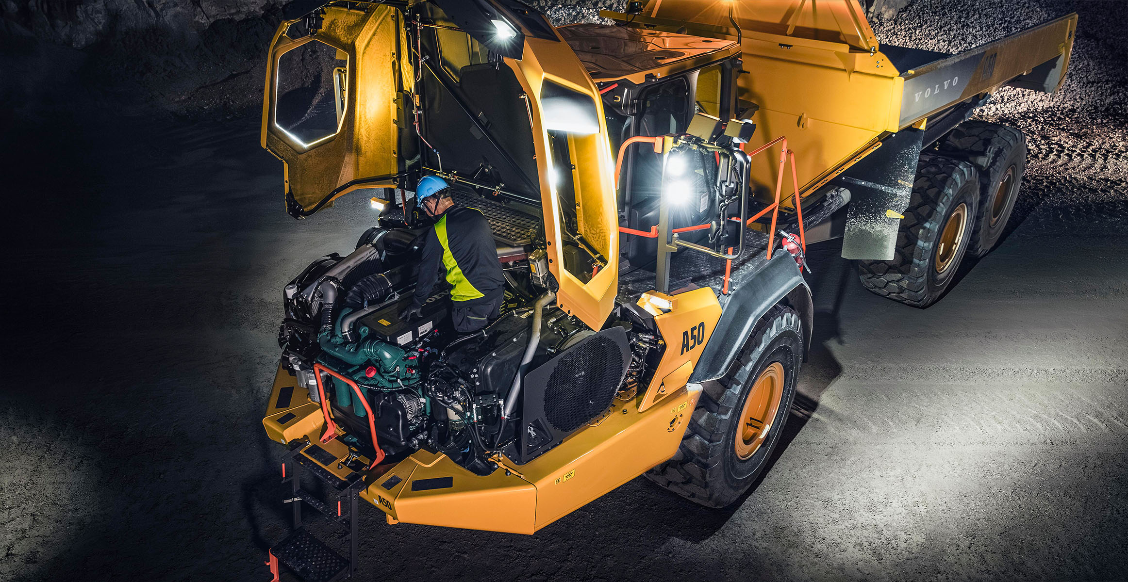 Neue Generation von knickgelenkten Dumpern von Volvo CE