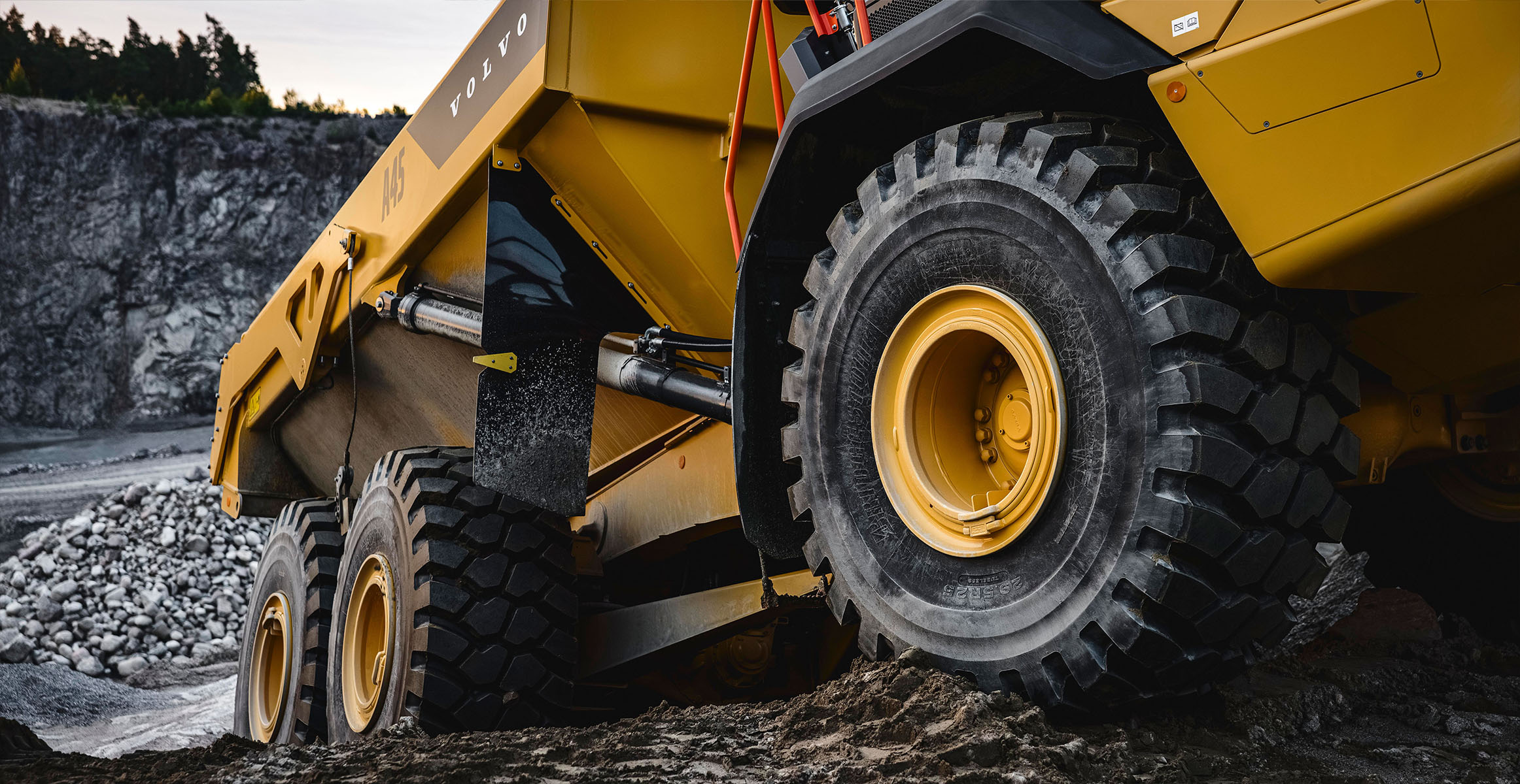 Neue Generation von knickgelenkten Dumpern von Volvo CE