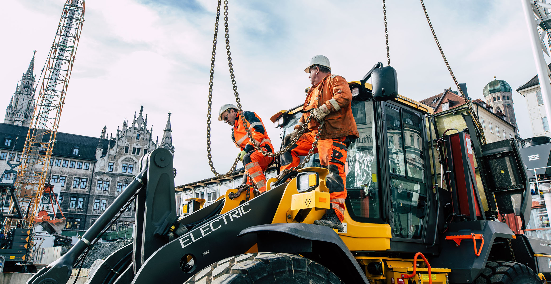 Volvo L120 Electric - Tunneleinsatz Muenchen - Implenia