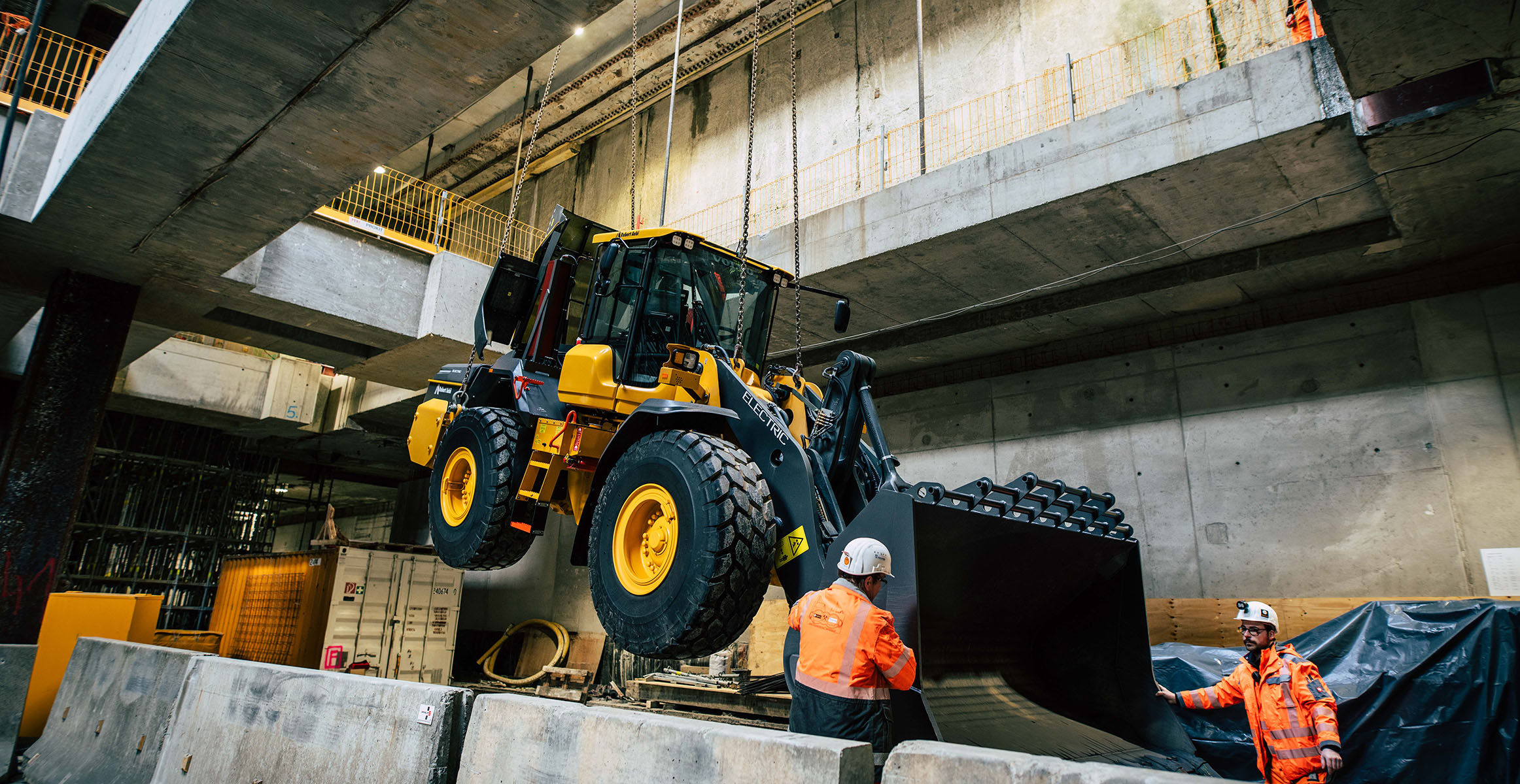 Volvo CE L120 Electric - Implenia - Marienplatz - Muenchen