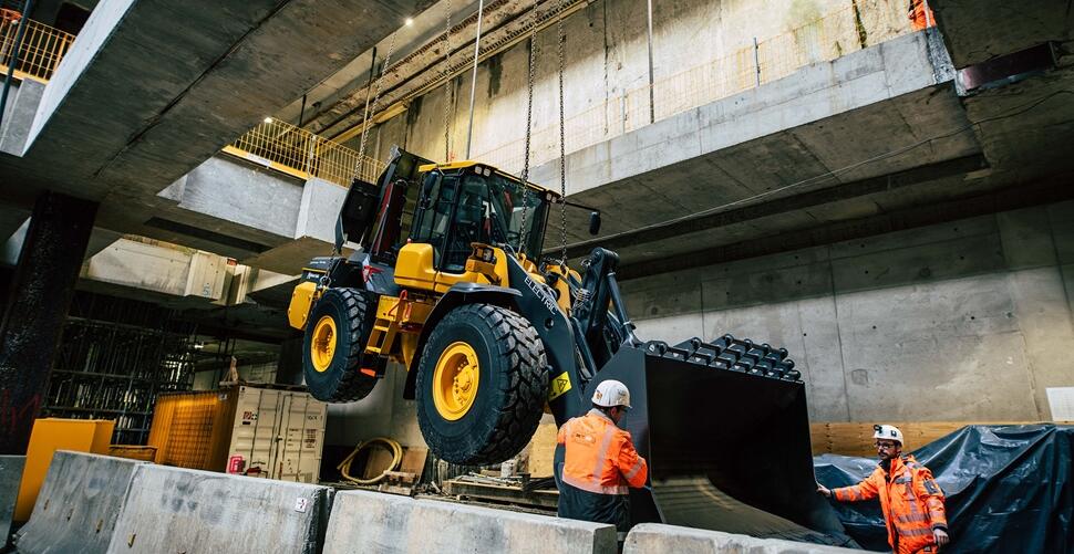 Volvo CE L120 Electric - Implenia - Marienplatz - Muenchen