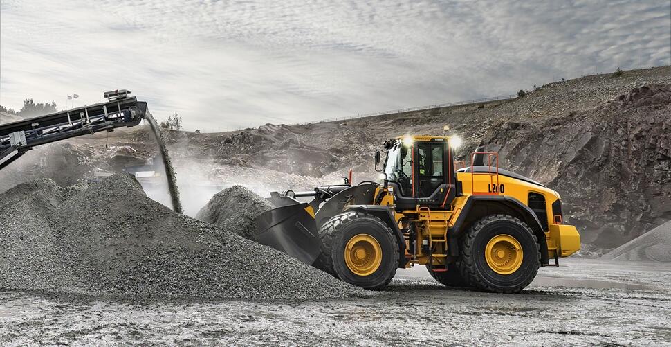 Neue Generation Volvo-Radlader