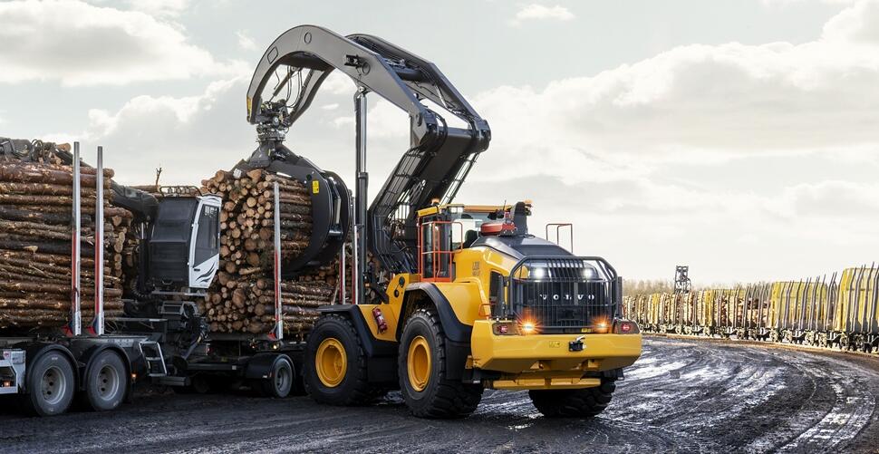 Neue Generation Volvo-Radlader