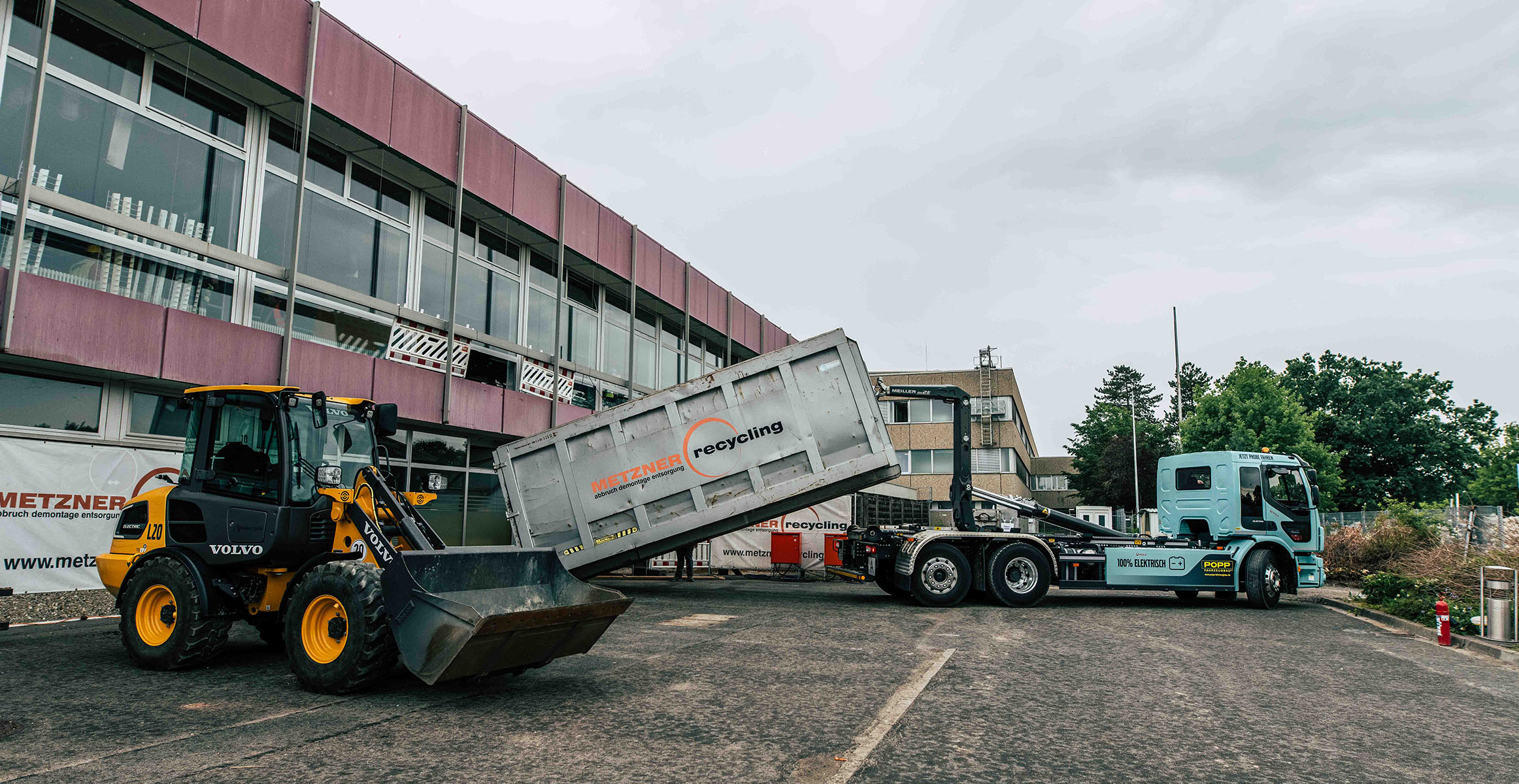 Bauprojekt mit Vorzeigecharakter Weltweit erster vollelektrischer Rückbau realisiert